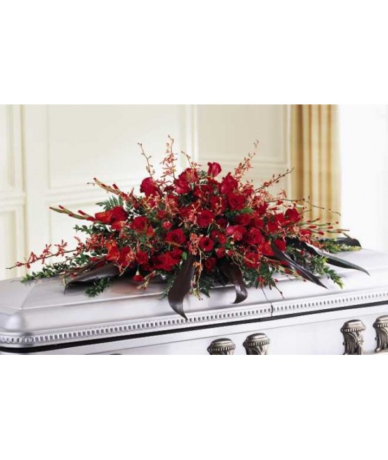 The Deeply Adored Casket Spray The Deeply Adored Casket Spray